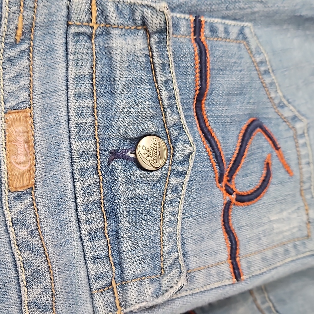 VINTAGE CANDIES DENIM OVERALLS - Picture 8 of 12